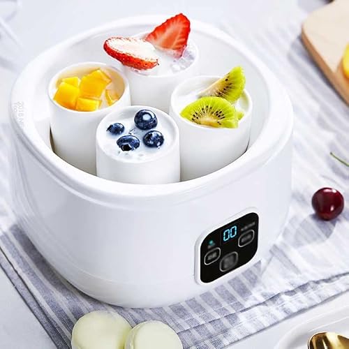Czdyuf 1L Electric Yogurt Maker Machine Automatic 3 In 1 Natto Rice Wine Machine Stainless Steel Liner Yogurt Tools For Home 220V #TOP3