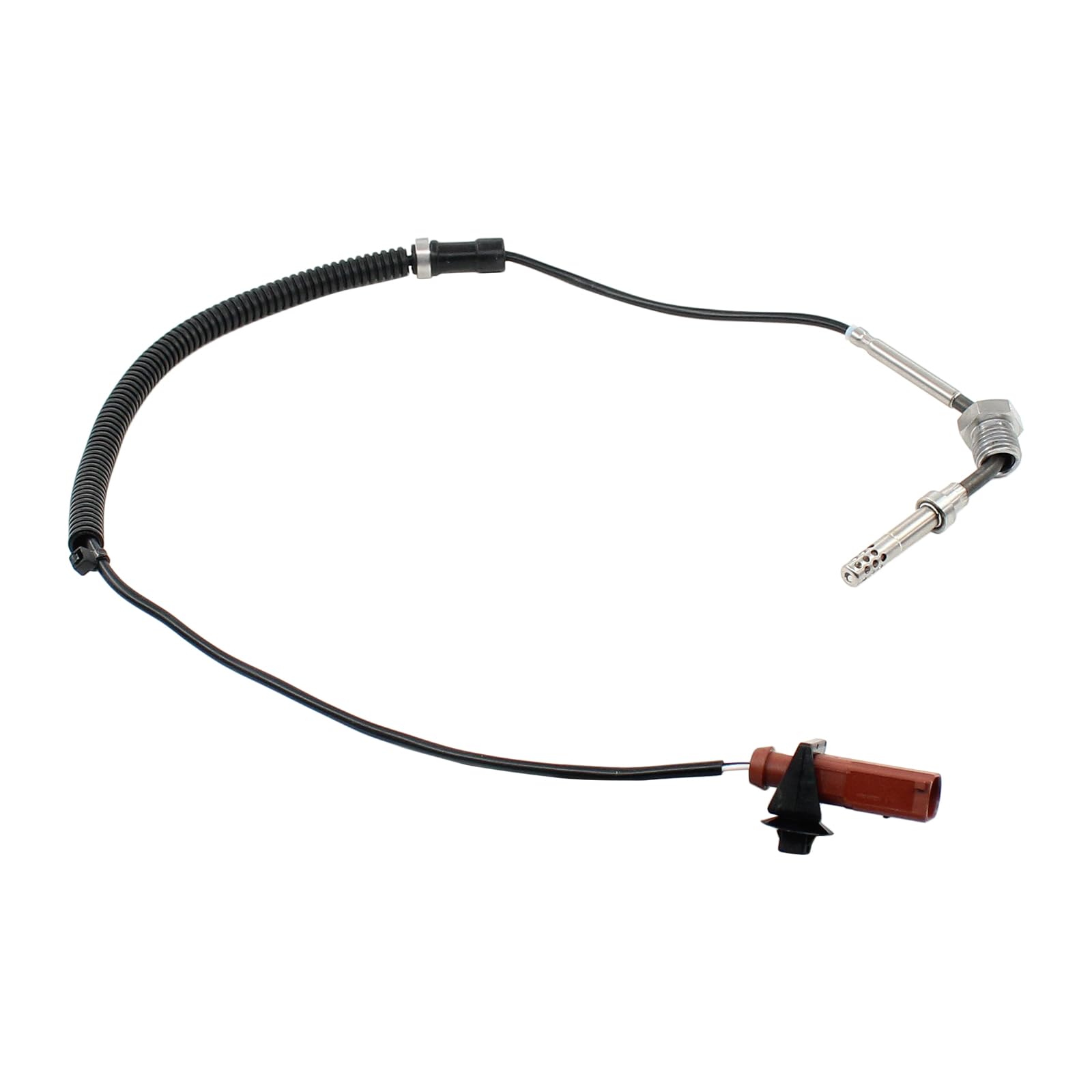 Sensore di temperatura gas di scarico per Audi A1 Seat Ibiza Toledo MK4 Skoda Fabia MK2 Rapid Roomster VW Polo MK5 1.2 1.6 TDI 2009-2015