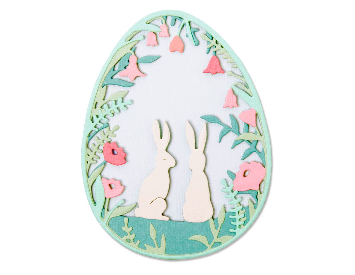 Sizzix Thinlits Die Set 12 Pack Layered Spring by Sophie Guilar, Multicolor