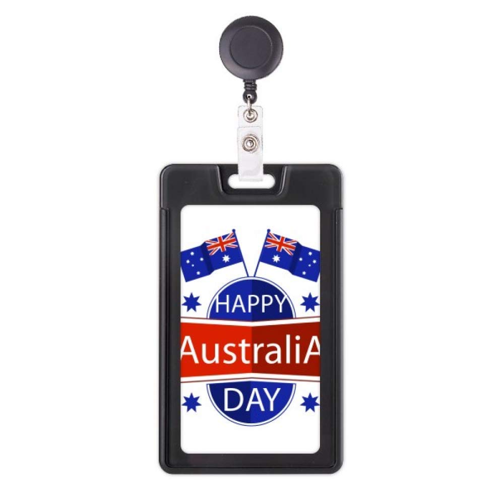 Porte-badge rétractable Australie avec enrouleur robuste pour carte - 5