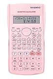 Melhores Calculadoras Científicas de 2026 – Qual a Melhor? Calculadora Cientifica 82ms 240 Funções display 2 linhas com capa protetora Rosa