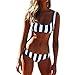 Beachwear,Morecome Women Bikini Set Swimwear Bra Swimsuit