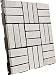 Produktbild FGI Snap&Go® 4er Marmor klick Bodenfliese 30x30cm Klickfliese Naturstein Bodenplatte