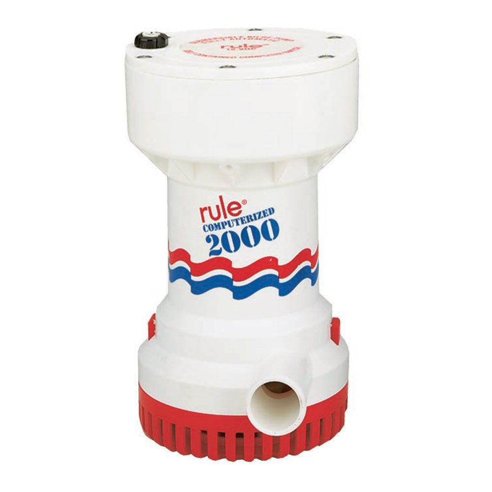 New-RULE 2000 GPH AUTOMATIC BILGE PUMP - 31493