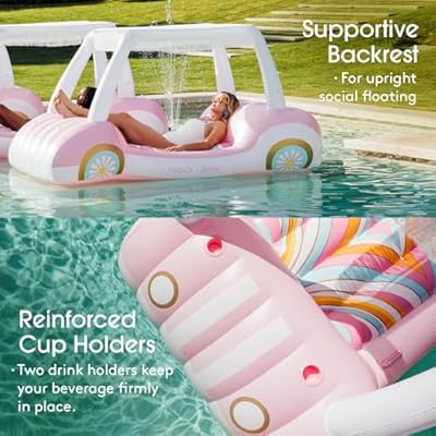 Barbie Luxus Golfwagen: Exklusiver Sommer Pooltraum – Bild 5
