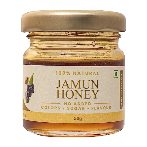 Image of Shiva Organic Raw Jamun Honey 50g | 100% Pure NMR Tested | Raw and Unprocessed
