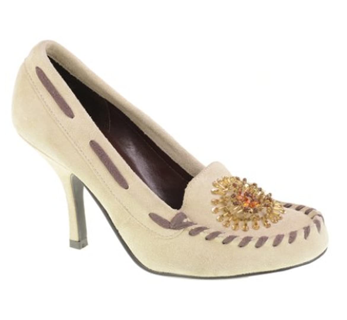 Chinese LaundryStone Suede Cammie Moccasin Pump