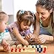 Wisplye Montessori Mathe Spielzeug, Rechenstäbchen Holz Zahlen, Holzspielzeug Addition und Subtraktion innerhalb von 20 Geschenk für Kleinkinder Jungen Mädche ab 3 4 5 6 Jahre