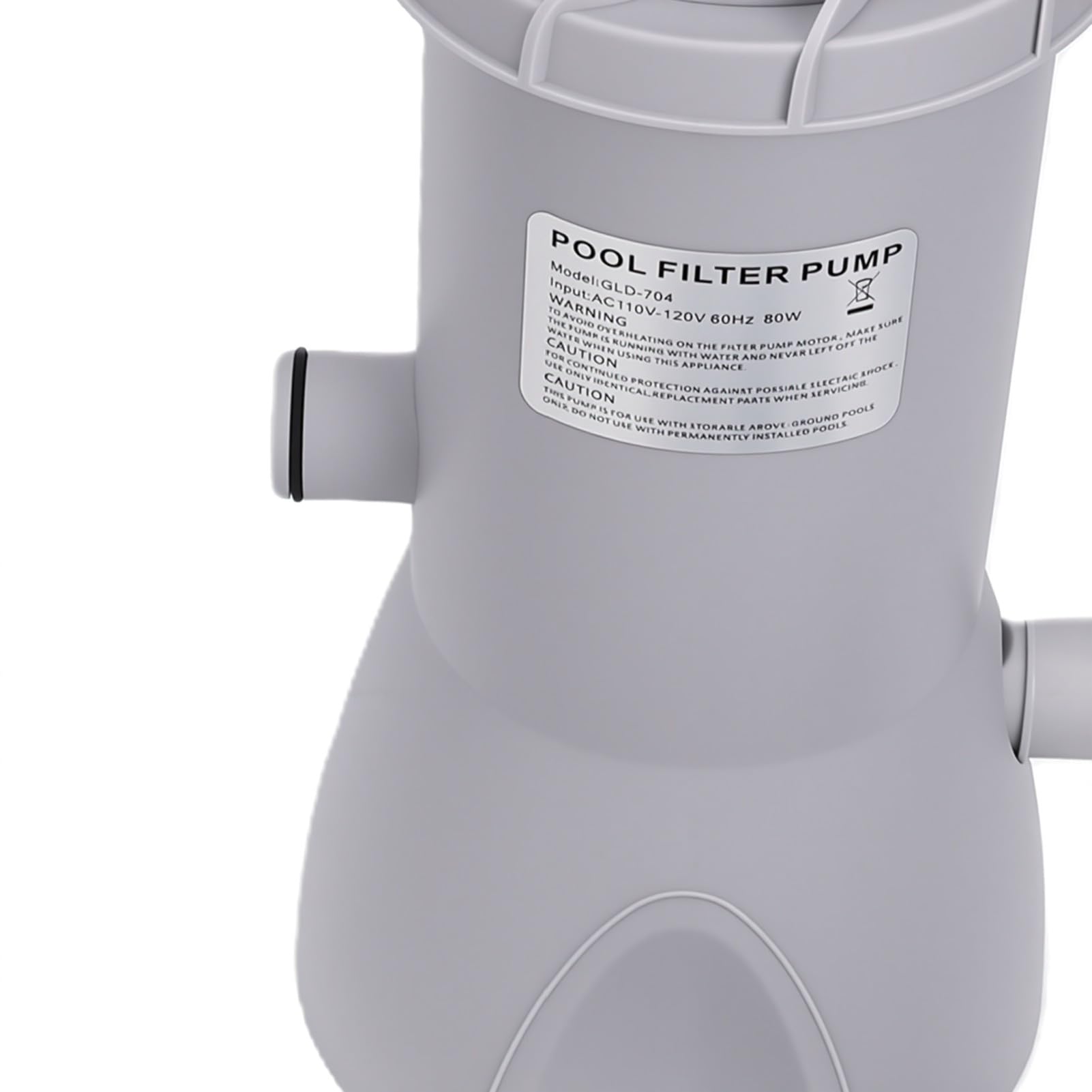 Sorandy Pompa Filtro per Piscina, Cartuccia da 1000 GPH, Facile da Installare, Compatta per Piscina
