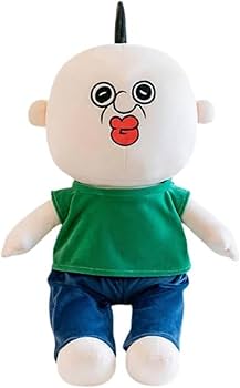 Amazon.co.jp: パンパンくんの日常 ぬいぐるみ 可愛い 人形 人气アニメ