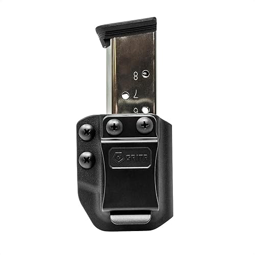 Miniatura 8 de GRITR Universal IWBOWB - Portador de pistola de transporte oculto para apilamiento doble de 0.354 in.40 y cargadores de pila única de 0.354 in.40.45