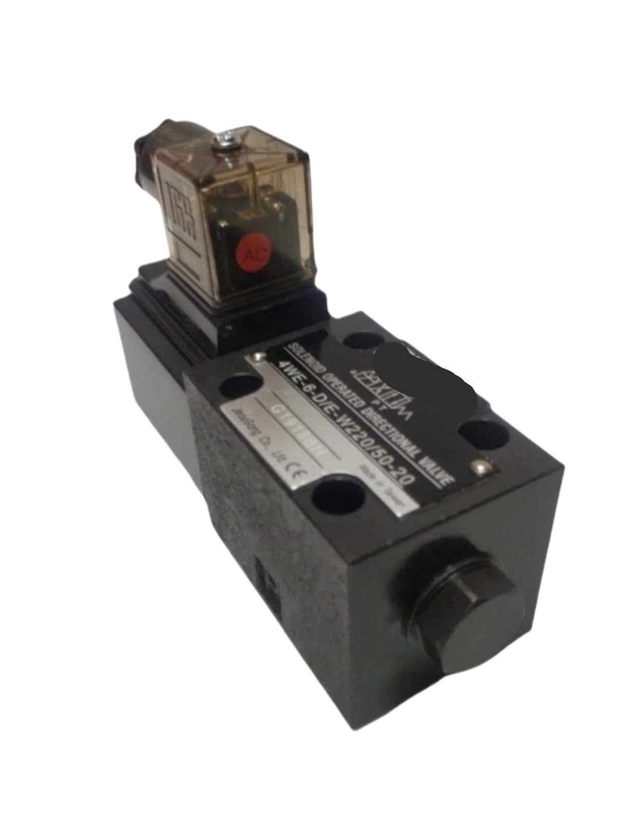 Électrovanne 4WE-6D/E-W220/50-20 pour résoudre les chutes de pression hydraulique