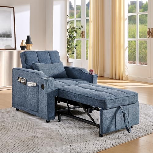 Fppuueg Sofá Cama Convertible Sillón Cama