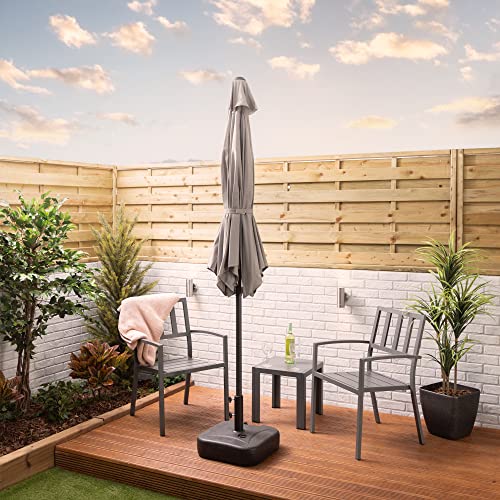 Alfresia Ombrellone rotondo da 2,7 m, con pulsante...