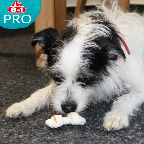 8in1 Pro Dental Knochen XS - gesunde Kauknochen für mini Hunde zur Zahnpflege, 7 Stück
