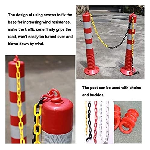 Cône de signalisation et kit de stationnement pour chantiers 730x70mm - 6