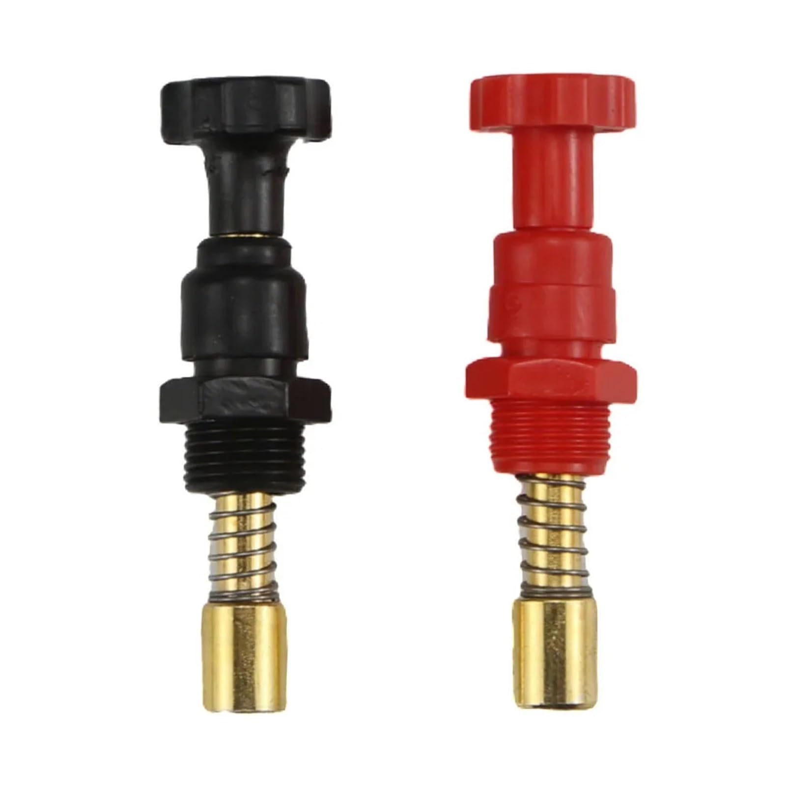 Vis de réglage de ralenti universelle for carburateur de moto, 1 pièce(Yellow-Round)