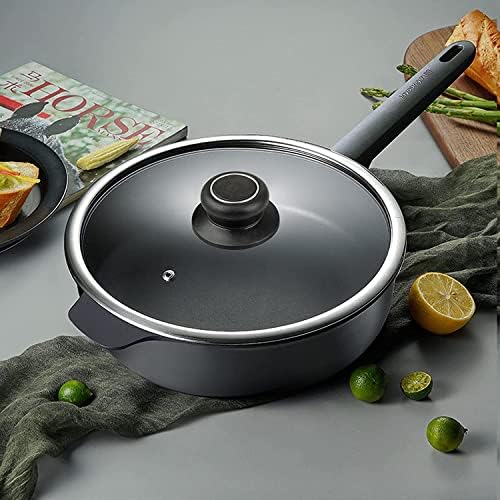 12 Inch Pan Lid - Glass Lids For Lodge 12" Cast Iron Skillet, Frying Pan, Wok, Pot Fry Pan And Dutch Ovens - Designed With Steam Vent Hole - Thumbnail 4