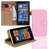 100% ajustable EximMobile Funda con tapa para Microsoft Lumia 950 XL, color rosa