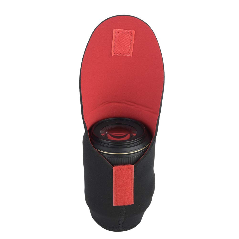 Set di custodie protettive per custodia per obiettivo fotografico per gli amanti della fotografia reflex
