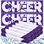 Cheerleader Cooling Towels Bulk Pack - 12 Pcs, 40"x12", Microfiber, Team Gifts For Sports, Christmas, Senior Night - View #3