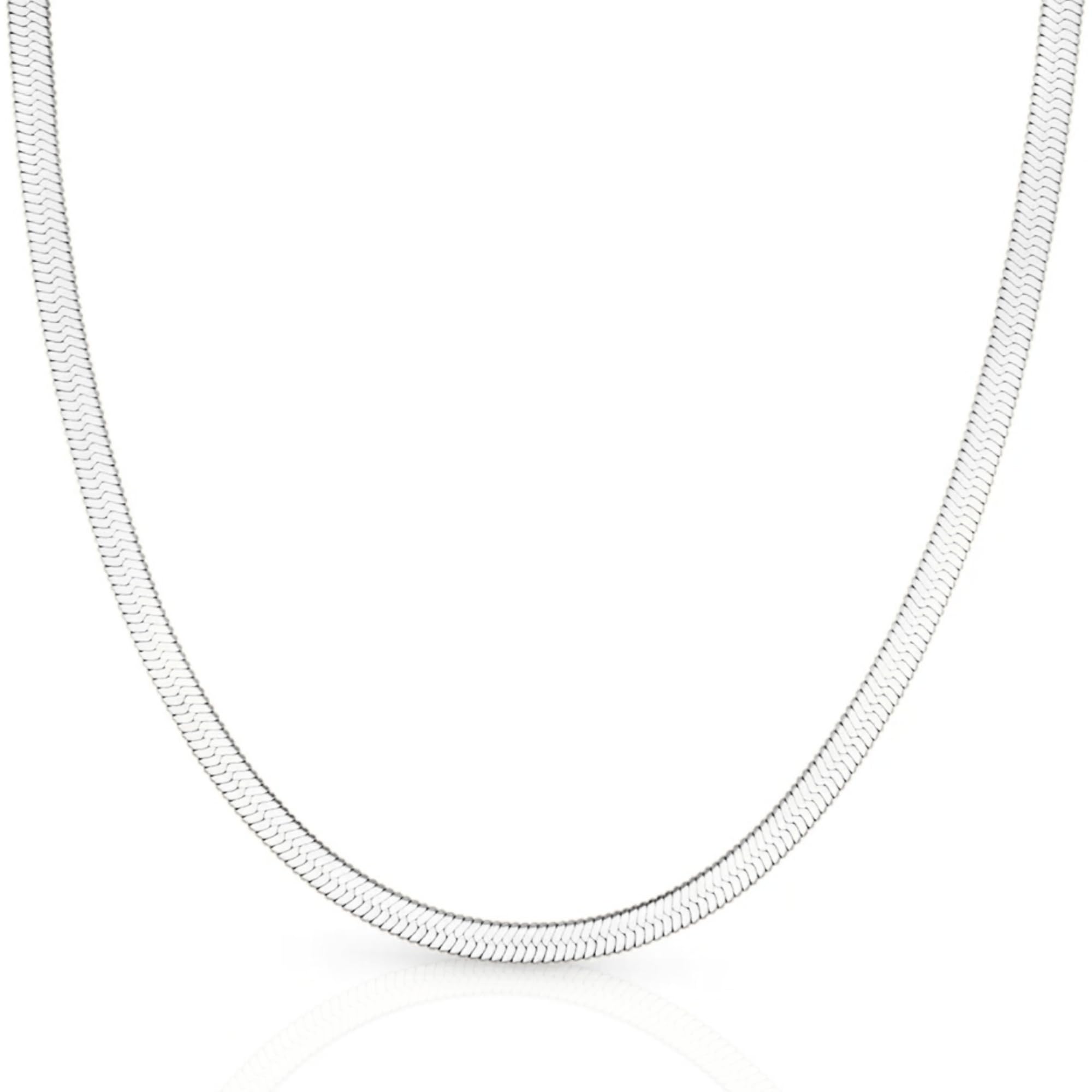 See full amazon price history chart for SALVE ‘Ophelia’ Anti-Tarnish Flat Snake Chain | Stainless Steel Herringbone Choker Chain Layering Necklace | Gifts for Women and Girls (Silver) SALVE ‘Ophelia’ Anti-Tarnish Flat Snake Chain | Stainless Steel Herringbone Choker Chain Layering Necklace | Gifts for Women and Girls (Silver) (B0CXT6BK48) Amazon Price History, Amazon Price Tracker