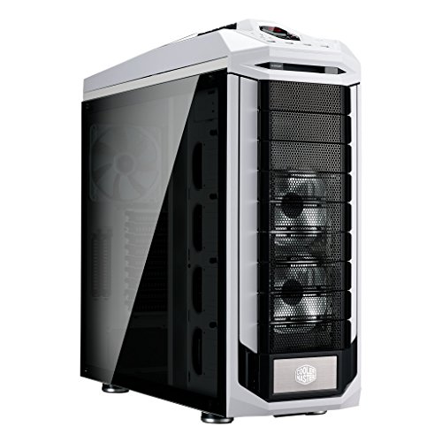 Cooler Master SGC-5000W-KWN2 Stryker SE Full-Tower Case, Tempered Glass, VGA Vertical Display, Carrying Handle, LED, USB 3.0