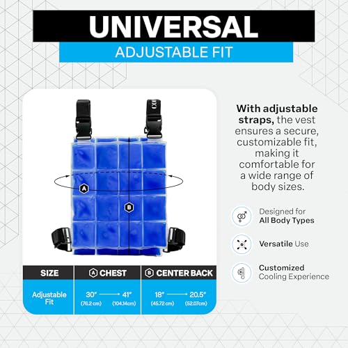 Chaleco de enfriamiento COLD FACTOR con diseño funcional y tecnología transpirable 5