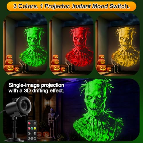 Amazon – 12-in-1 Halloween Projector Light - image 5