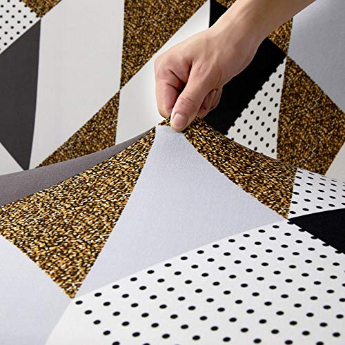 Sofa Slipcovers,Stretch Sofa Slipcovers Modern Simple Classic Black And White Polka Dot 3D Print Soft Spandex Non Slip Couch Cover Loveseat Covers Furniture Protector For Kids Pets,3 Seater(71,92 In #TOP1