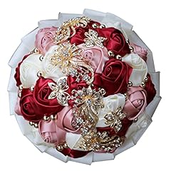 Burgundy Nude Pink Ivory