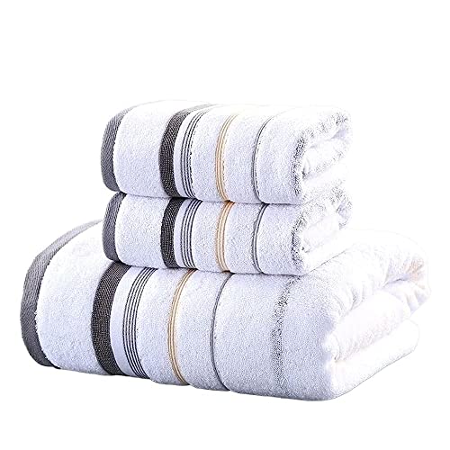 Serviette de bain maison TILEZE en coton absorbant 70x140cm - 2