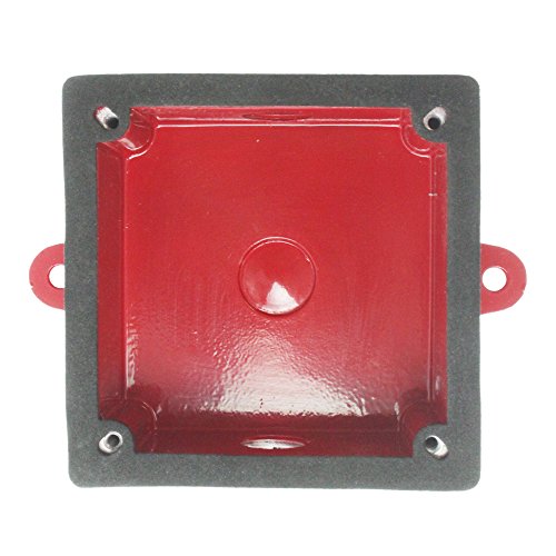 System Sensor WBB Weatherproof Alarm Device Back-Box, Water-Proof, Red