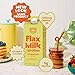 Good Karma Unsweetened Flaxmilk +Protein, 64 Ounce, 5g Plant Protein + 1200mg Omega-3 Per Serving, Plant-Based Non-Dairy Milk Alternative, Lactose Free, Nut Free, Vegan