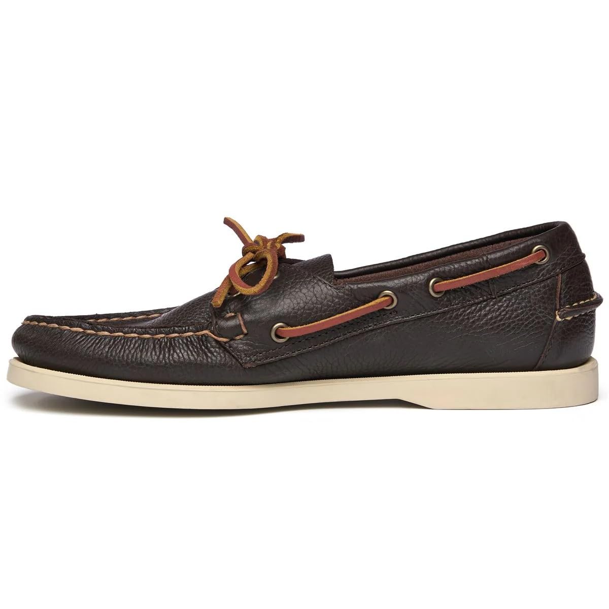 Sebago Questa Versione dell'iconica Scarpa da Barca Portland combina la Tradizione Sailing e la Tradizione Artigianale Modello Si caratterizza per la Speciale Tomaia in Pelle Pieno Fiore pr