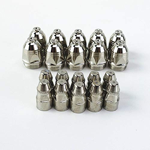 P80 Cutting Torch Consumable, Cutting CNC 60A 80A 100A P80 Plasma Torch Tip Electrode Nozzle (Standard Version, 1.5mm)