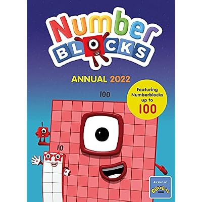 Numberblocks Annual 2022 - Kids Activity Book, Maths Puzzles & Games for Preschool Ages 3-6 Years
