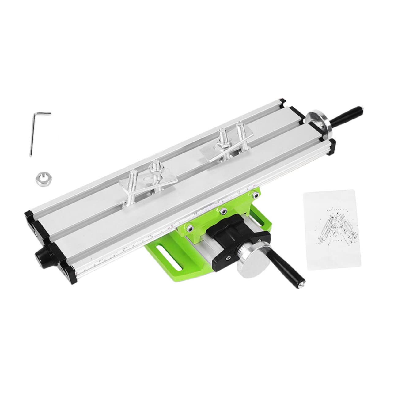 Mesa de Trabajo de Fresado Multifunción para Mini Taladro Verde