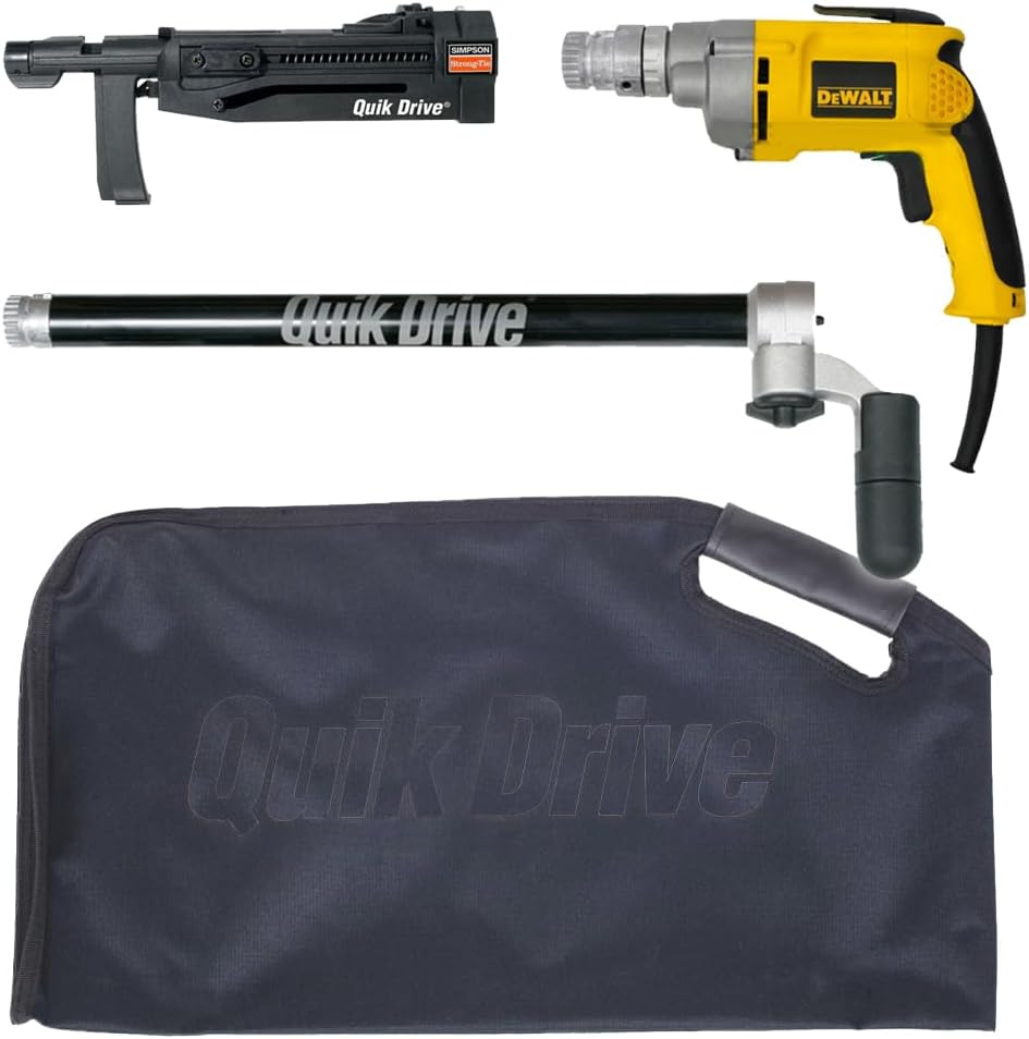 Simpson Strong-Tie QuikDrive PROMO250D25K - Subfloor Screwdriving System w/ 120V, 2500 RPM Motor, 1-1/2"-