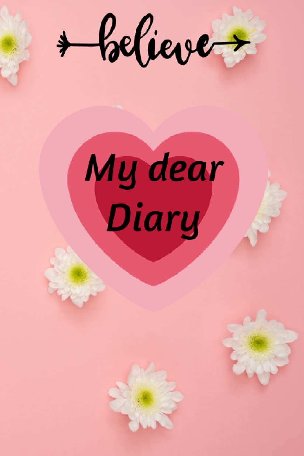 My Dear Diary: My secret notes cute notebook