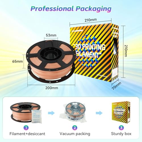 Image of FLASHFORGE Silk+ PLA Filament 1.75mm Skin, Silky Texture 3D Printing Filament, Enhanced Layer Adhesion with Stunning Surface Finish; Chrome-Like Brilliance and Silk-Smooth Perfection
