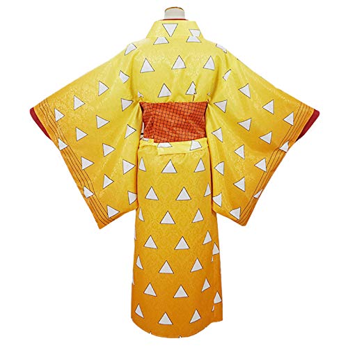 Amazon.co.jp: コスプレ衣装 鬼滅の刃 向き 我妻善逸 善子 吉原 遊郭編