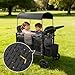 Upifen All Weather Mat for Wagon W4 Accessory - Compatible with Wonderfold Stroller Wagons W4, Silicone Floor Mat Protect Wagon W4 from Sand, Dirt, and Water