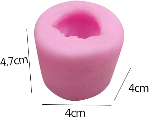 Mini Size 3D Polar Bear Silicone Mold Bear Silicone Candle Mold Cake Decoration DIY Handmade Fondant Clay Chocolate Mold Soap Mold