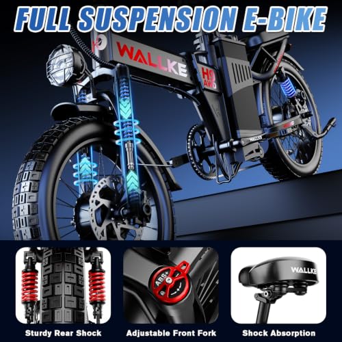 Wallke H9 AWD Dual Motor 4000W Ebike