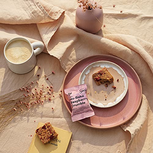 Dig Bio-Haferriegel mit Himbeeren – Fruchtiger, Vegan & Glutenfrei, 12 x 35g