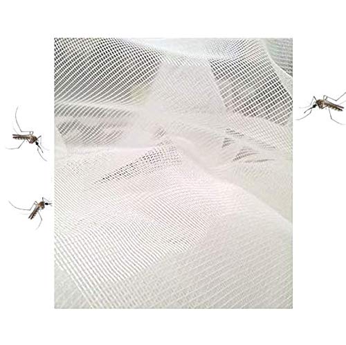 Moustiquaire 7 Mètres Tulle Écru 140CM , POUR PORTE RIDEAUX