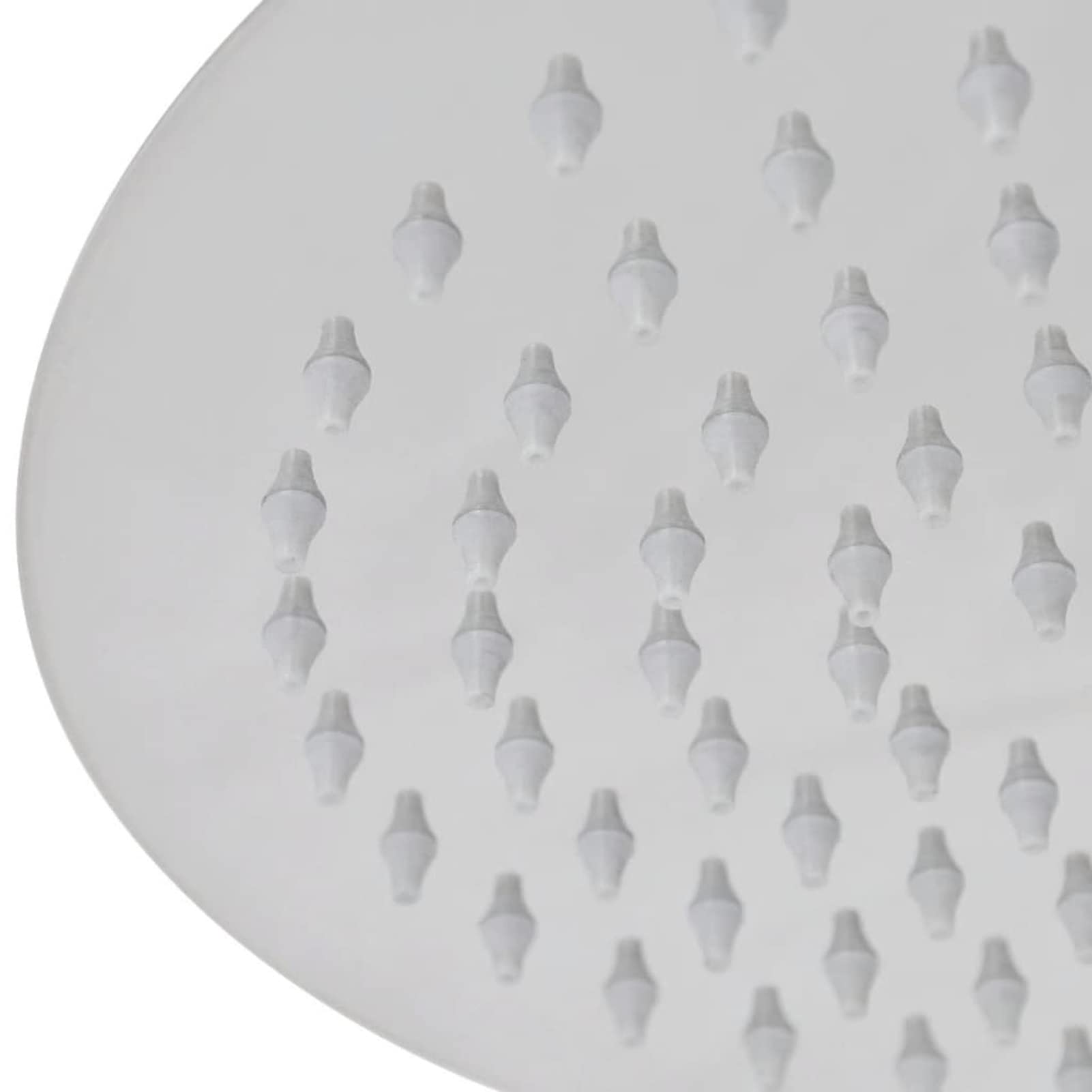 ShGaxin Cabezal de Ducha Efecto Lluvia 2 pzs, Rociador Ducha, Ducha Lluvia, Alcachofa Ducha, Duchas De Baño Alcachofa Lluvia, Recambios Columna Ducha, Acero Inoxidable Ø 25 cm