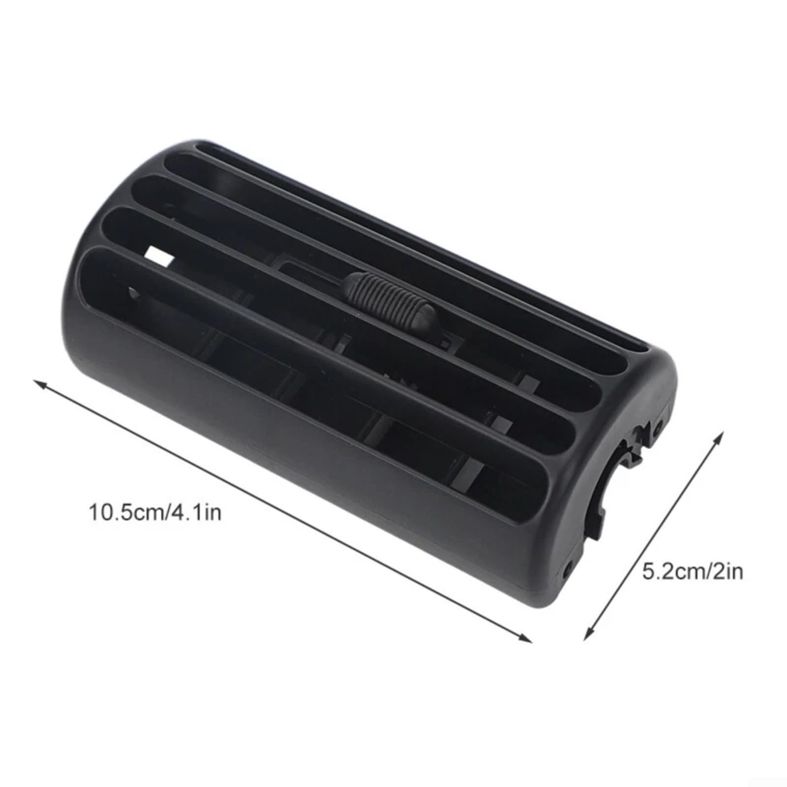 4 cubiertas de salida de aire 5DP55TAZ 5FS10LAZAB ABS negro repuesto de ventilación compatible con Jeep para Wrangler TJ 2003-2006 fácil de instalar