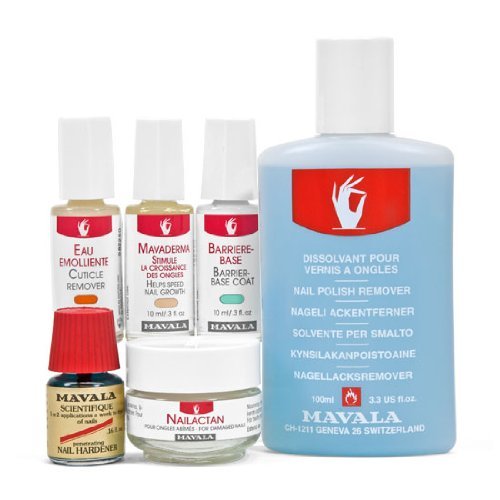 Mavala Essentials For Healthy But Delicate Nails Set Versatile Nail Polish
